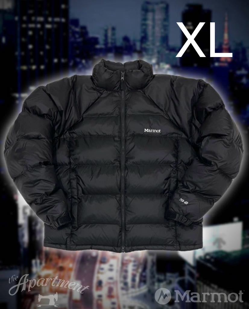希少 XL Marmot - the Apartment exclusive / DOWN SWEATER JACKET