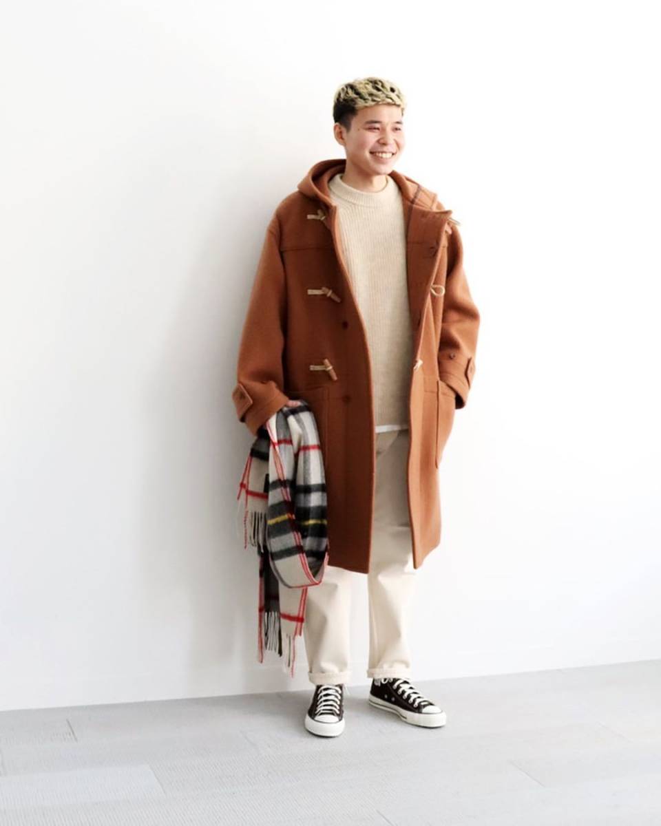 KAPTAIN SUNSHINE カシミア ウール ダッフルコート 36 キャプテン