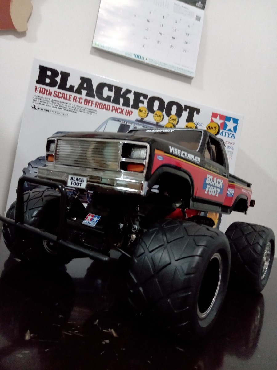 タミヤ ブラックフット 2016 カスタム車 未走行車 17T仕様 フル