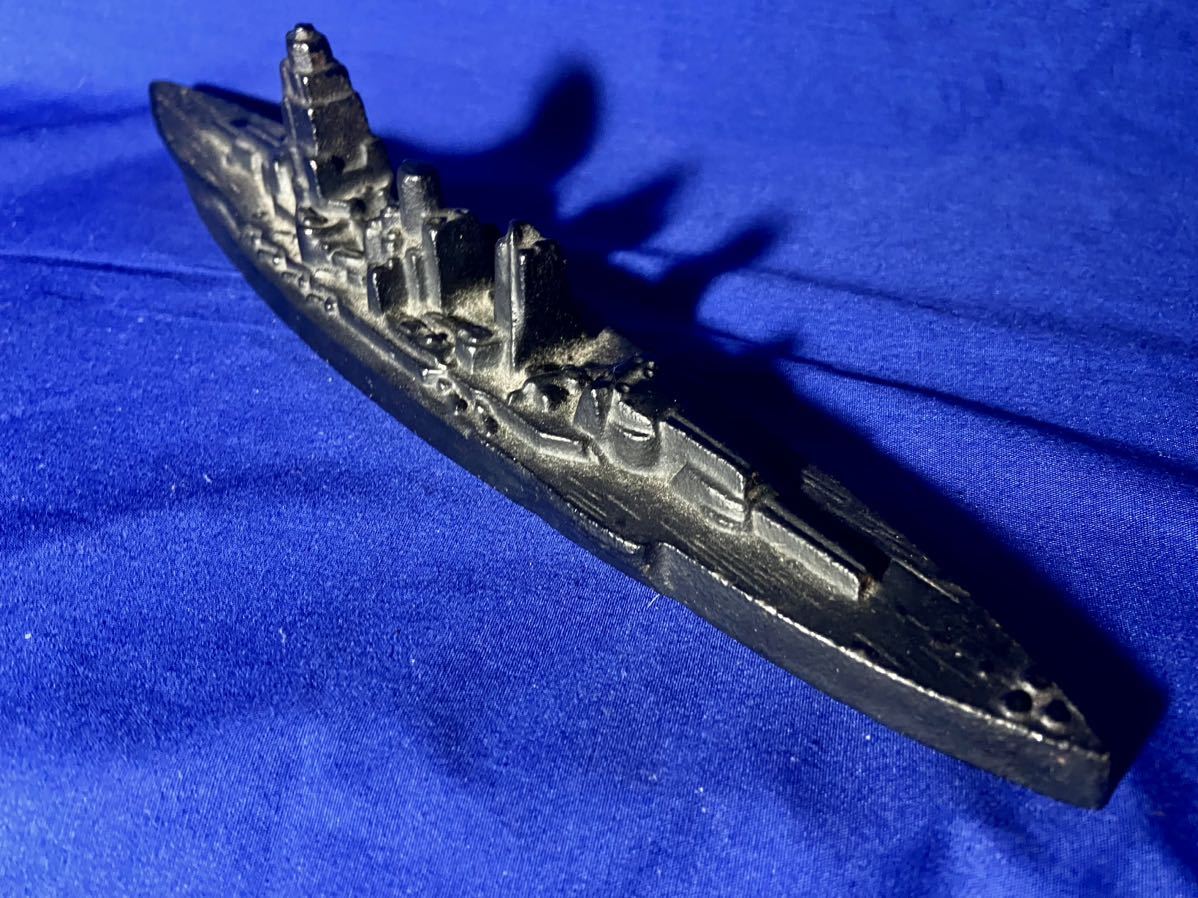 Yahoo!オークション - 希少 実物艦材使用 戦艦陸奥 引き揚げ記念文鎮