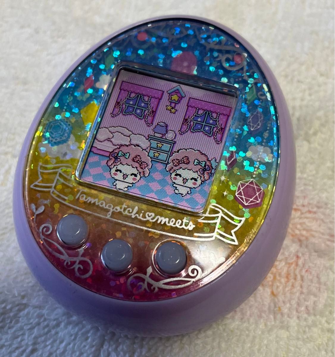 たまごっちみーつ ファンタジーみーつ パープル 貴重なデータ有り 動作