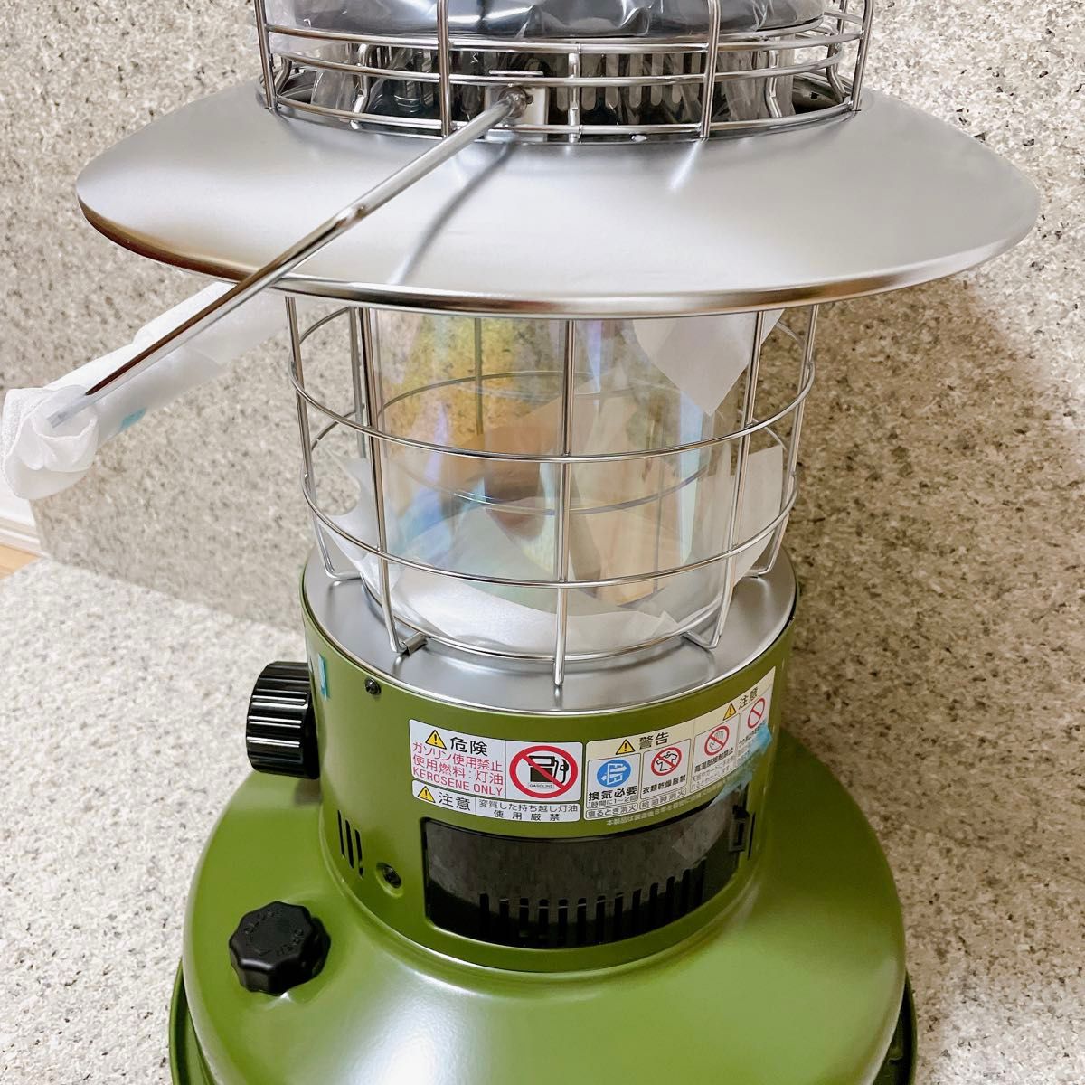 未使用 TOYOTOMI トヨトミ ストーブ CRL-25N （G）レインボーストーブ