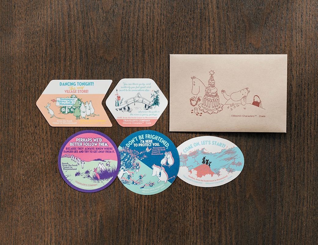 TRAVELER'S COMPANY トラベラーズノート セット ムーミン/彗星MOOMIN