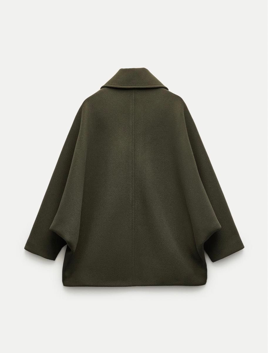 ZARA zw collection ショートウールブレンドコート｜Yahoo!フリマ（旧