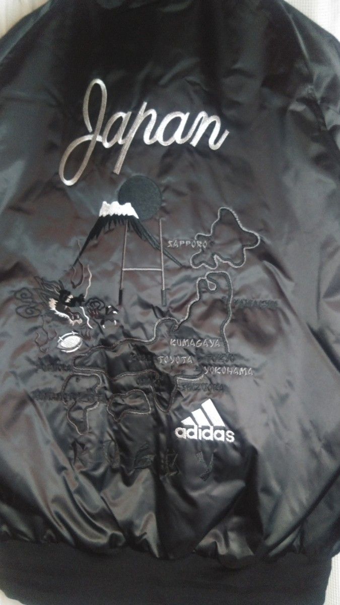 未使用 タグ付き アディダス オールブラックス スカジャン adidas ALL