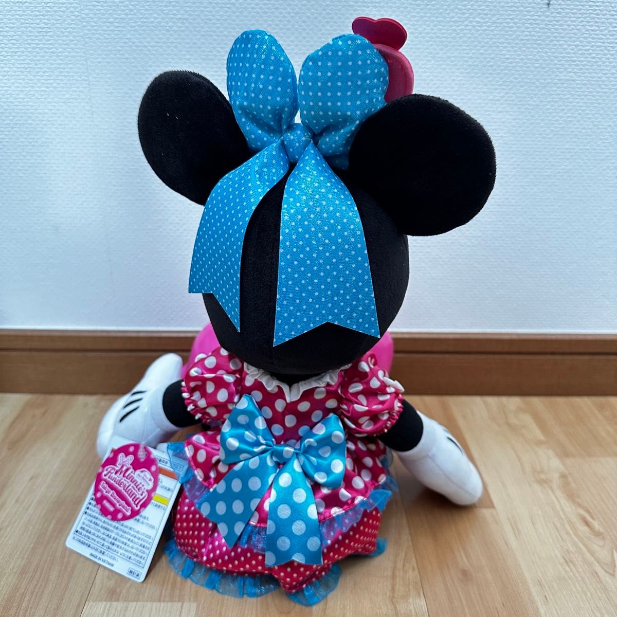 ディズニーランド ミニー ぬいぐるみ パルパルーザ ファンダーランド