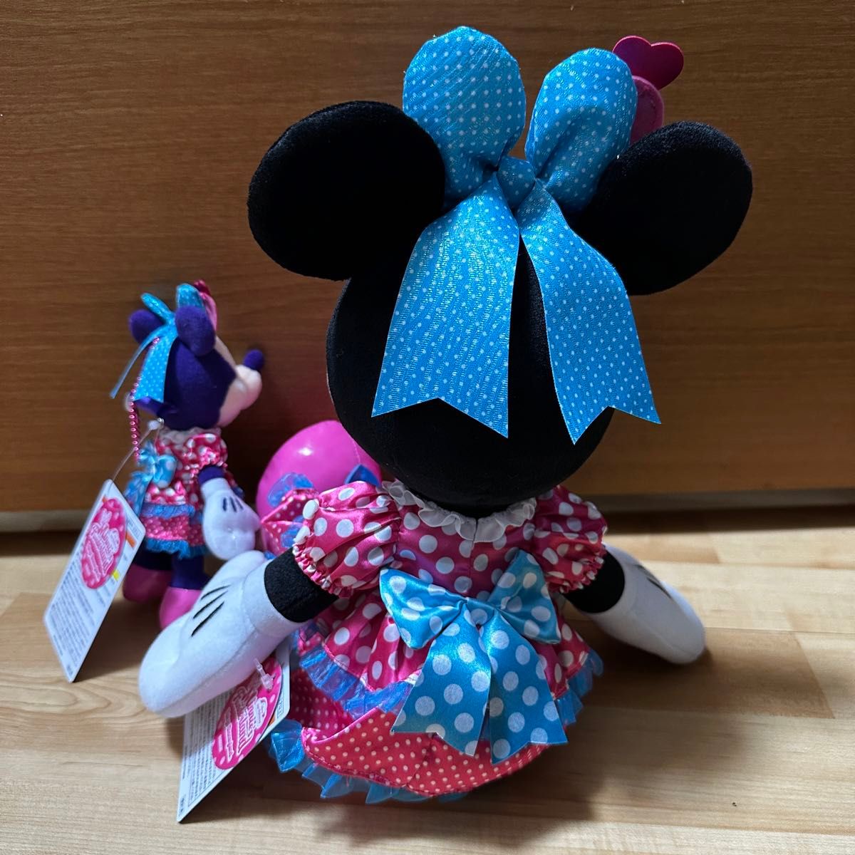 ディズニーランド パルパルーザ ミニー ぬいぐるみ ぬいぐるみバッジ
