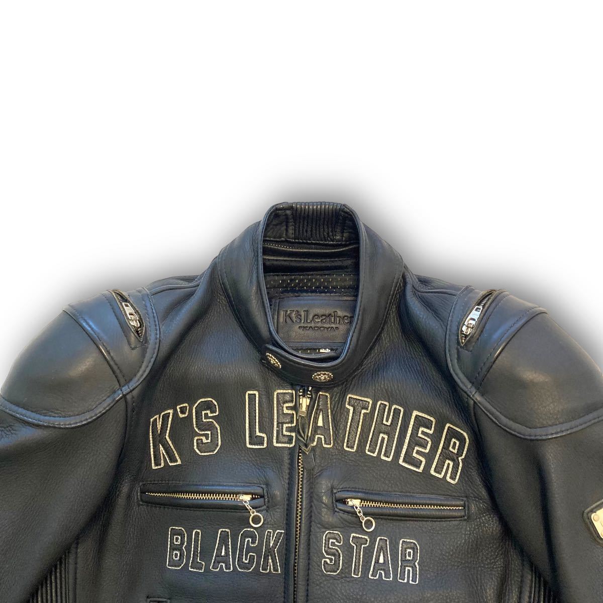 KADOYA】カドヤ K's LEATHER BLACKSTAR ブラックスター レザーシングル