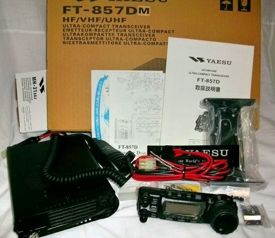 Yahoo!オークション - YAESU FT-857DM HF～430MHz ヤエス オールモード