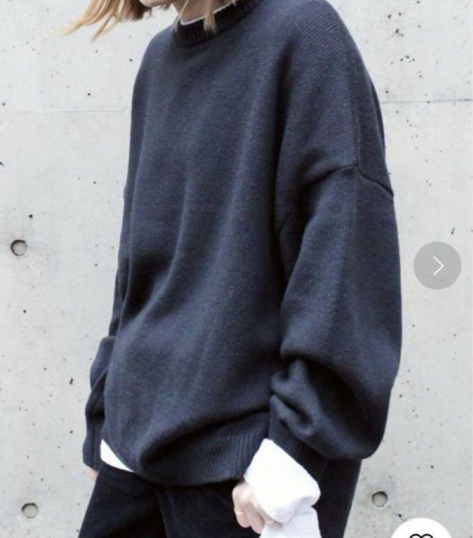EVERYDAY I LIKE Oversized エブリデイアイライク クルーネック