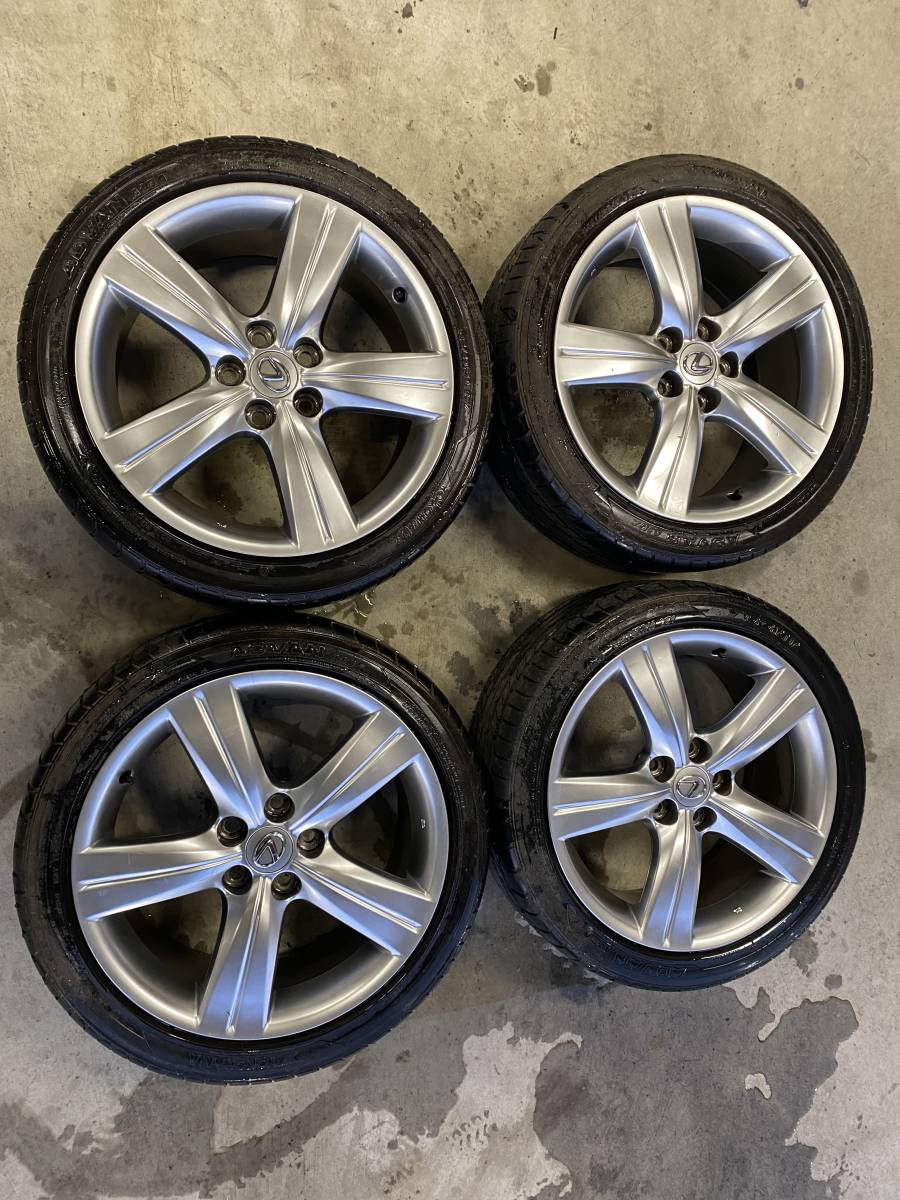Yahoo!オークション - LEXUS レクサス GS 純正ホイール 18インチ 8J +4