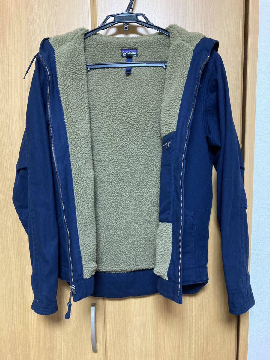 極美品】パタゴニア ラインドキャンバスフーディ 焚火ジャケット