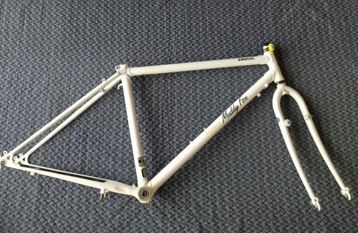 80s*VINTAGE]ARAYA MUDDY FOX MF26EXP-G(420mm) frame alaya till