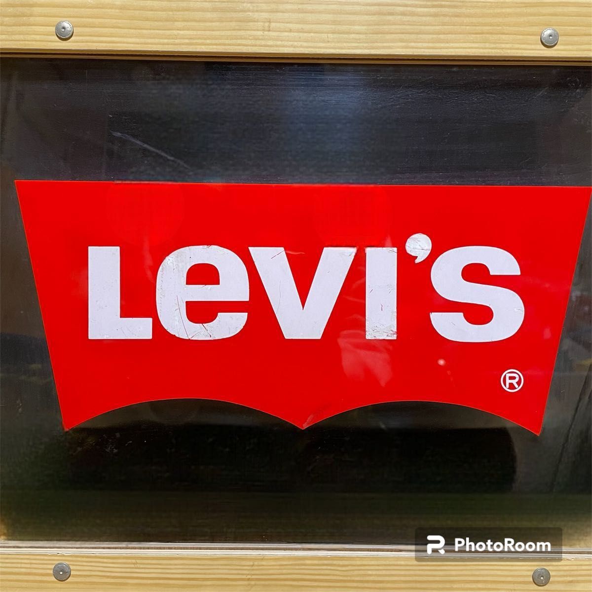 リーバイス/販促品/非売品/両面看板/Levi's/ヴィンテージ/ディスプレイ