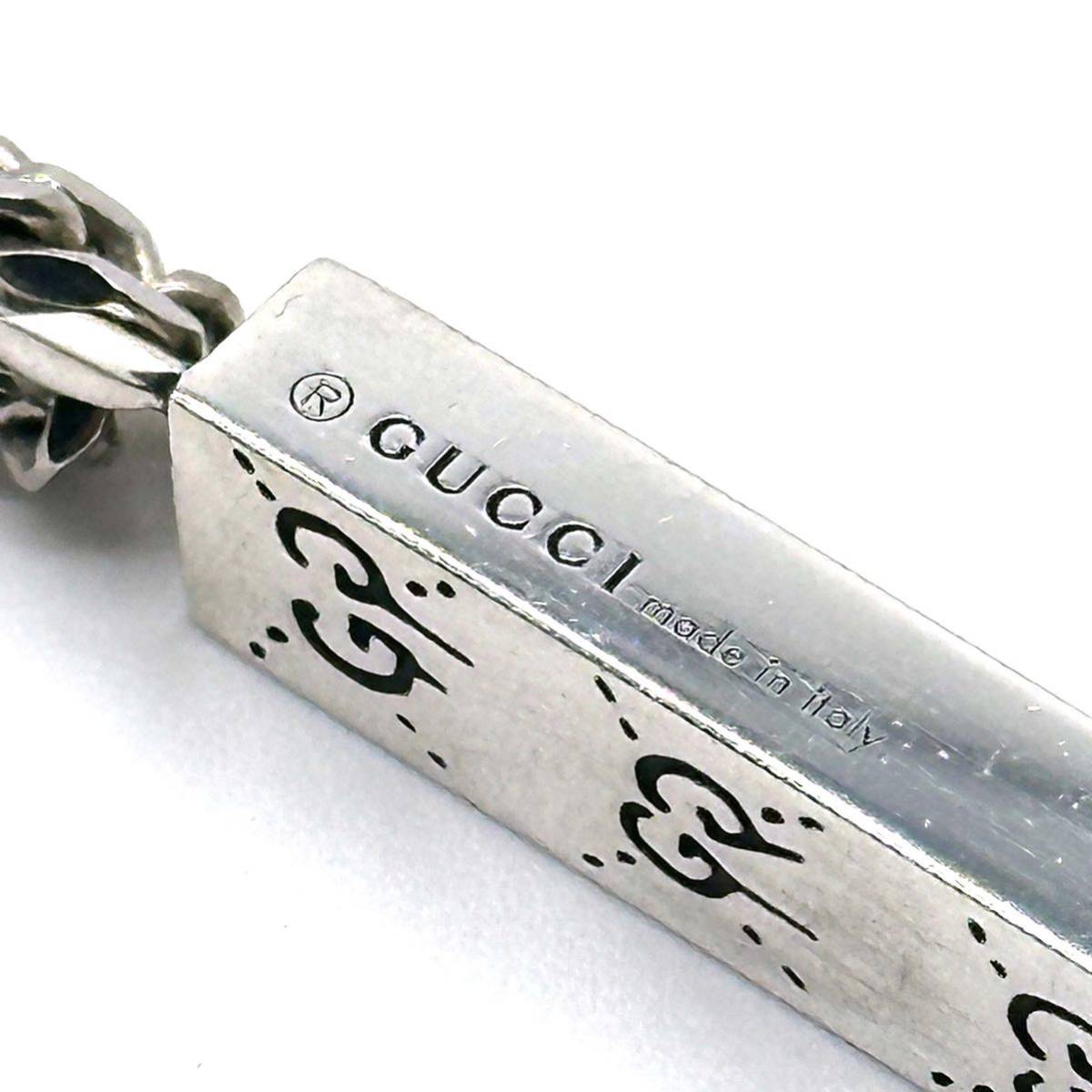 GUCCI グッチ シルバー ゴースト ネックレス 455314｜Yahoo!フリマ（旧