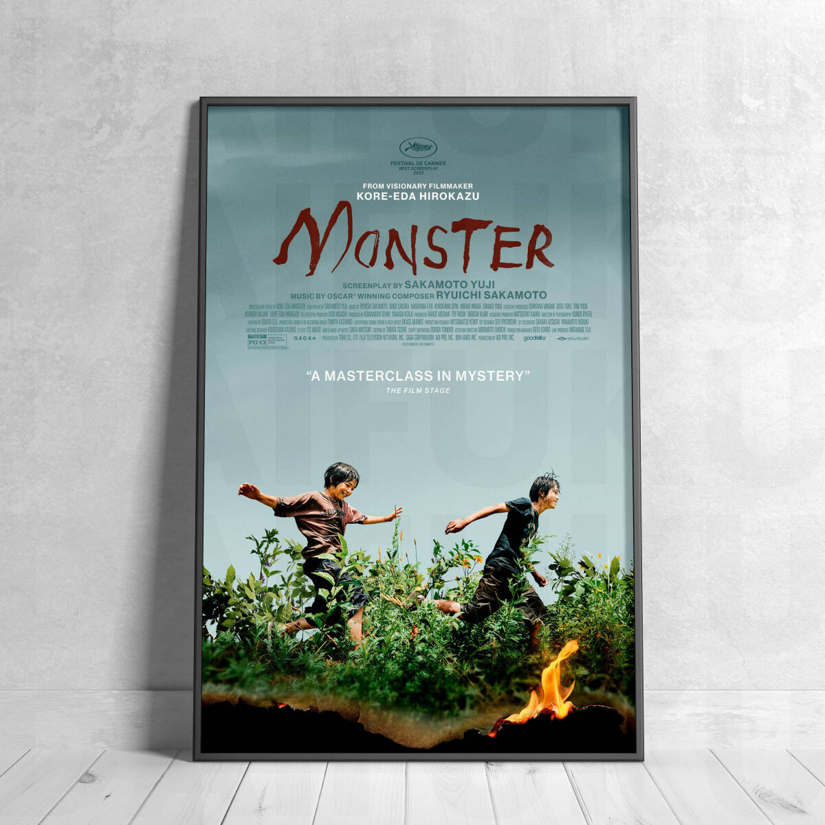 映画館用両面ポスター】怪物 / Monster 是枝裕和・坂元裕二・坂本龍一