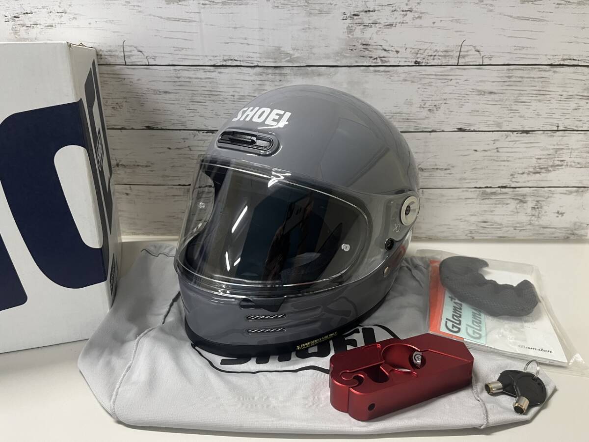 SHOEI GLAMSTER Lサイズ おまけ付 フルフェイス バサルトグレー 盗難