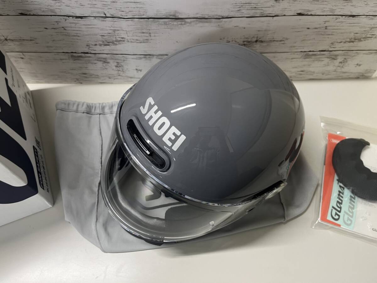 SHOEI GLAMSTER Lサイズ おまけ付 フルフェイス バサルトグレー 盗難