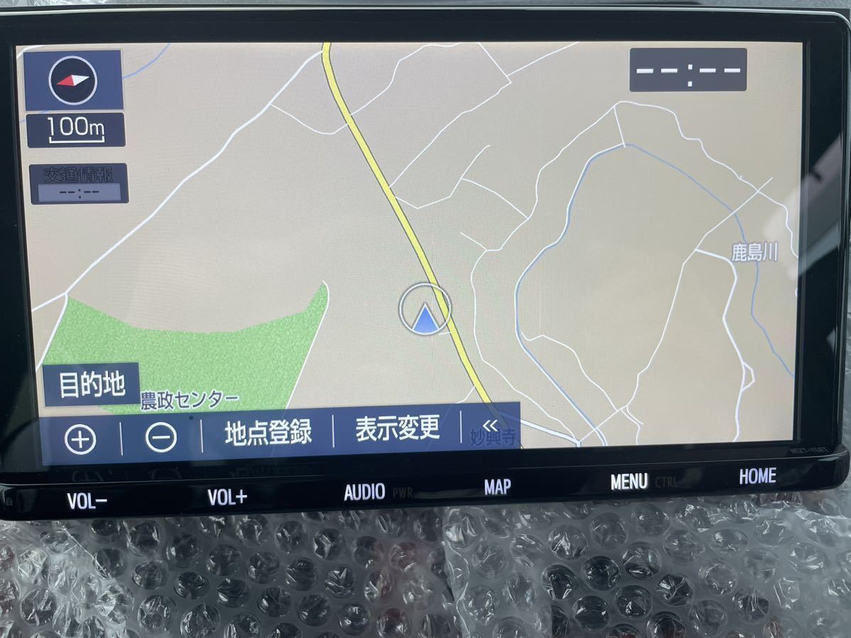 トヨタ純正ナビ 超美品 9インチ NSZT-Y68T 2022年春版地図データ