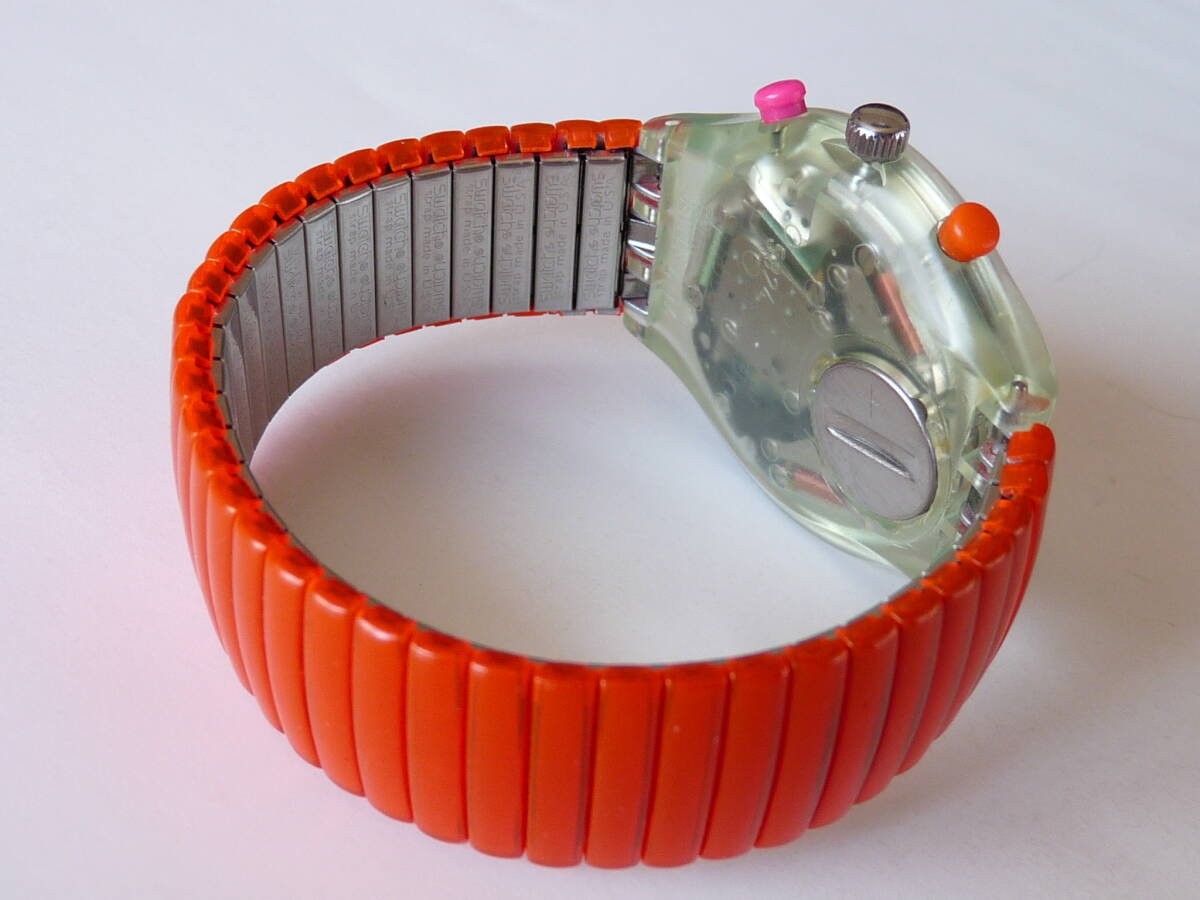 Yahoo!オークション - 未使用電池交換済 スウォッチ Swatch 1994年クロ