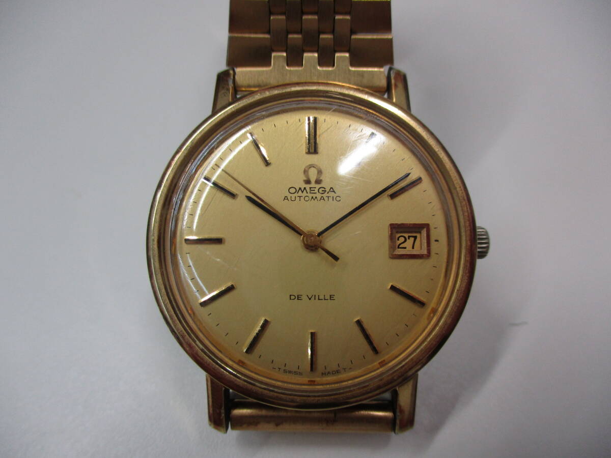 Yahoo!オークション - 43552 【稼働品】OMEGA DE VILLE/オメガ デビル