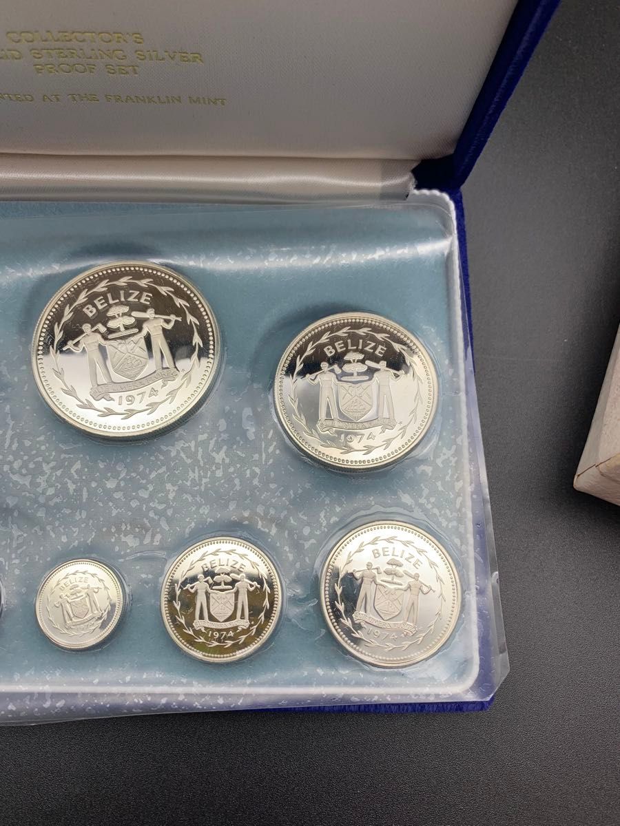 ベリーズ 銀貨 コレクション シルバープルーフセット COINAGE OF