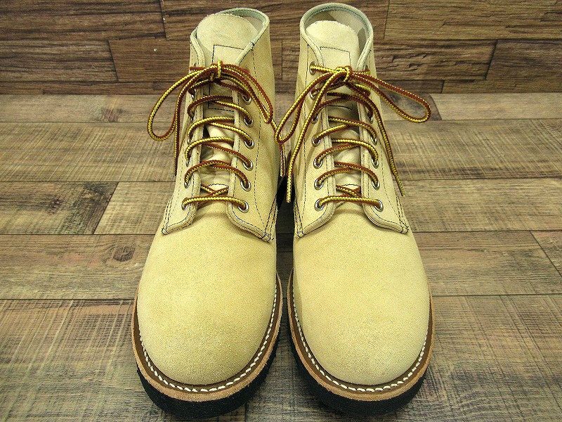 送料無料 美品 廃盤 11年製 ビブラムブラックソールカスタム RED WING