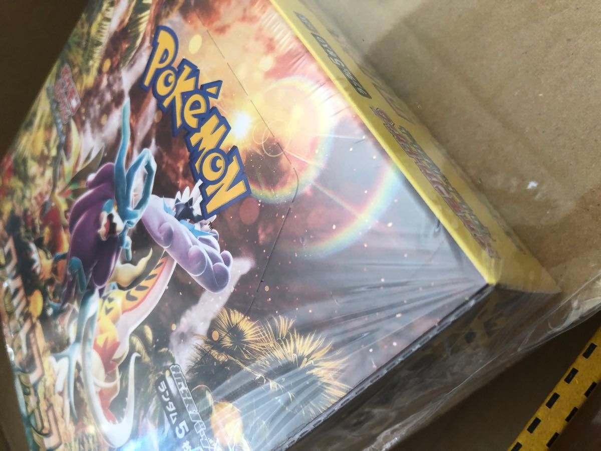 未開封シュリンク付きBOX】 ポケモンカードゲーム スカーレット