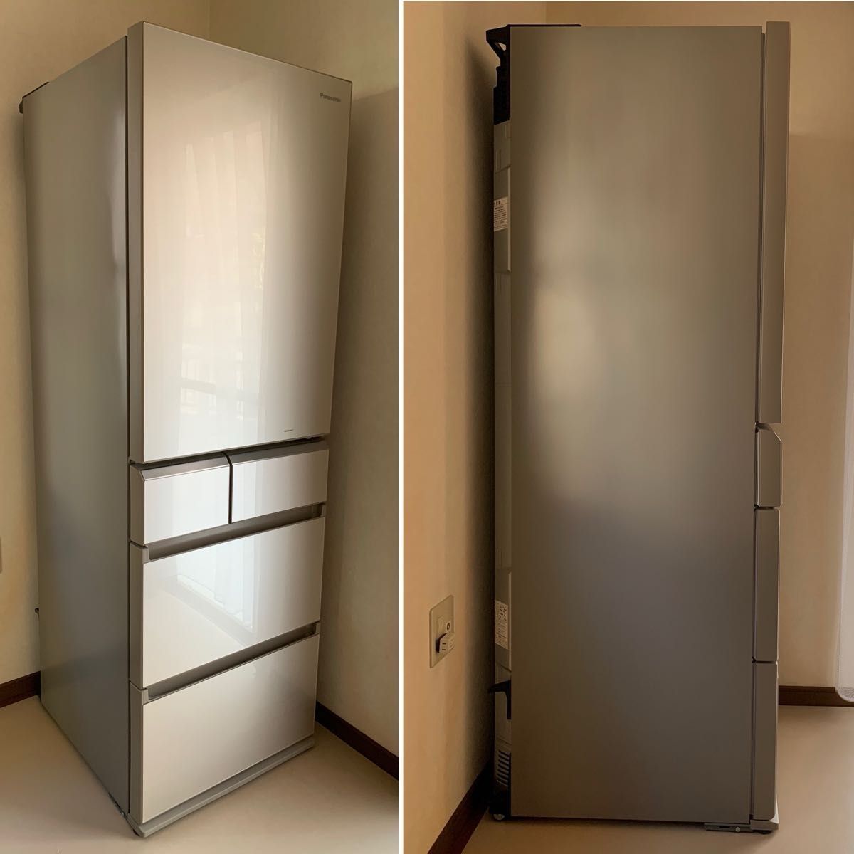 美品】Panasonic パナソニック 冷凍冷蔵庫 NR-E412PV-N 406L｜Yahoo