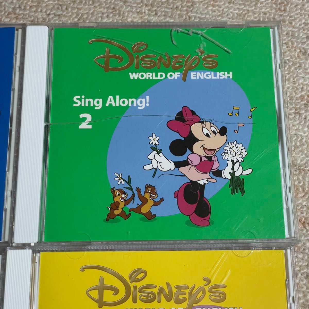 ディズニー英語システム DWE シングアロング Sing Along CD 4枚セット
