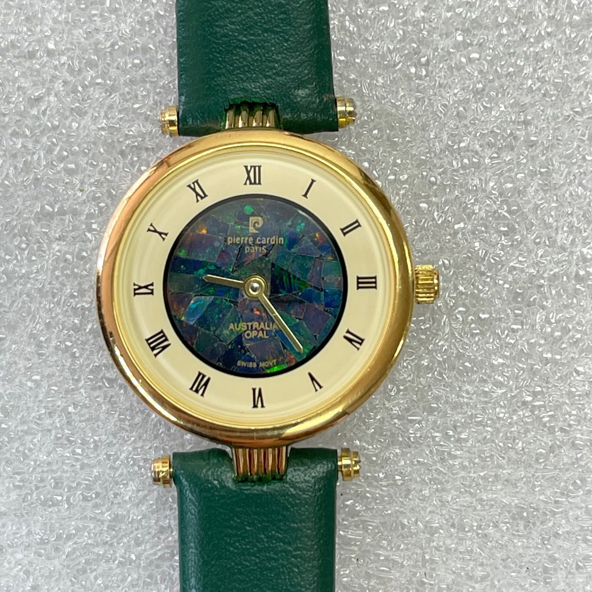 稼働 美品 PierreCardin オパールウォッチ レディース腕時計 ピエール