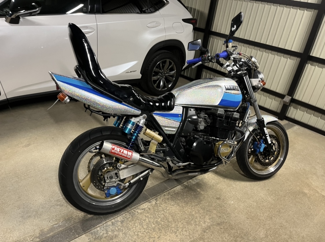 Yahoo!オークション - XJR400 4HM 車検付 ラメラメXJ400Dカラー即乗り