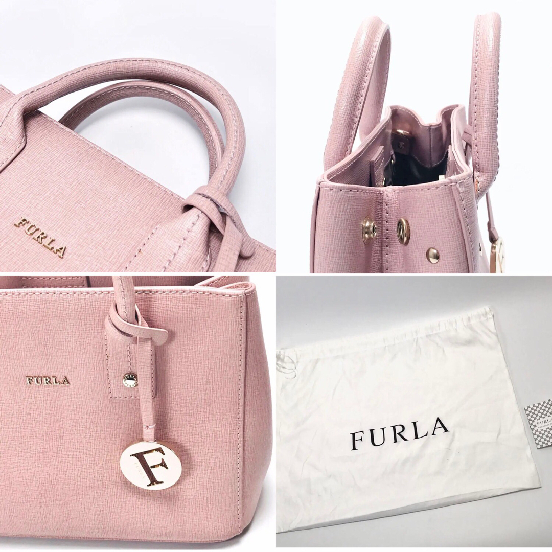 未使用 Furla フルラ 2way ショルダーバッグ トートバッグ