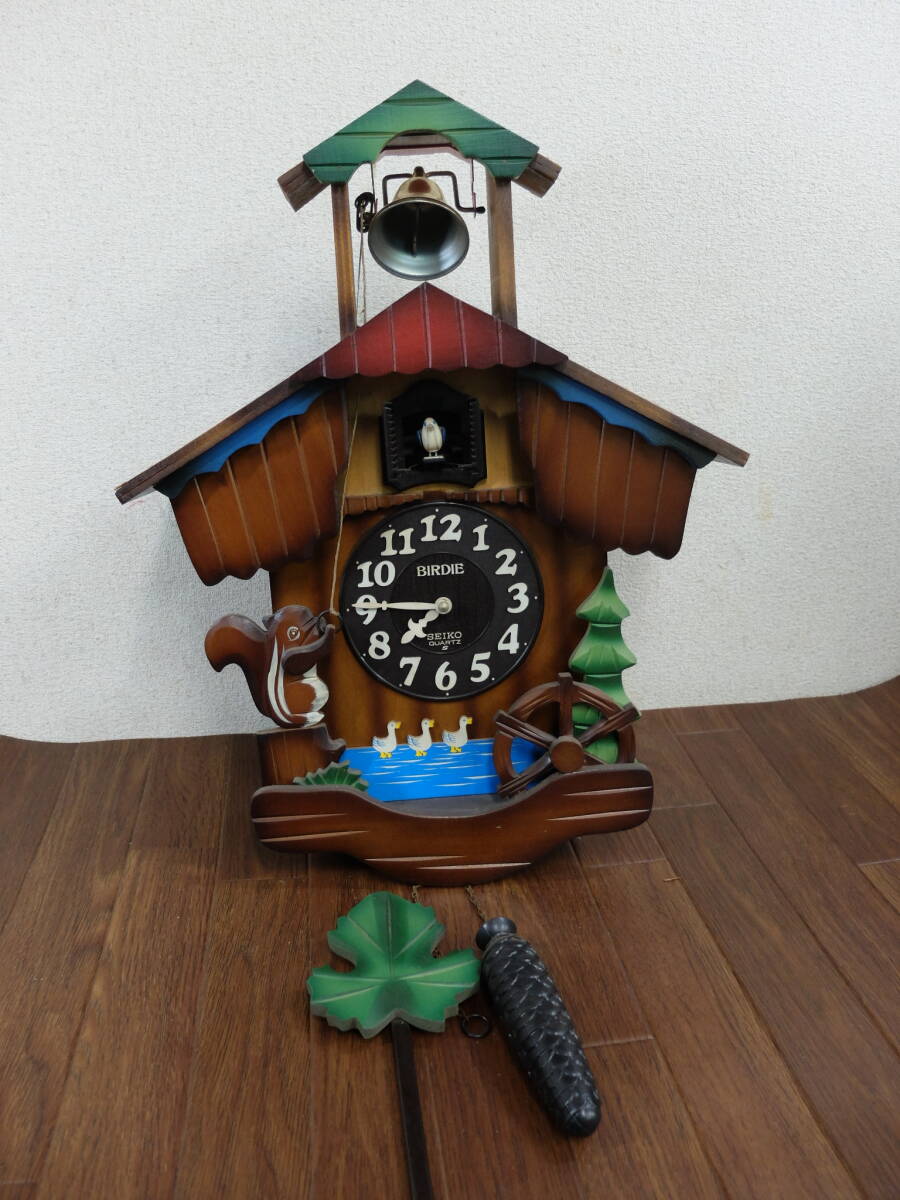 Yahoo!オークション - SEIKO セイコー BIRDIE バーディ 鳩時計 壁掛け