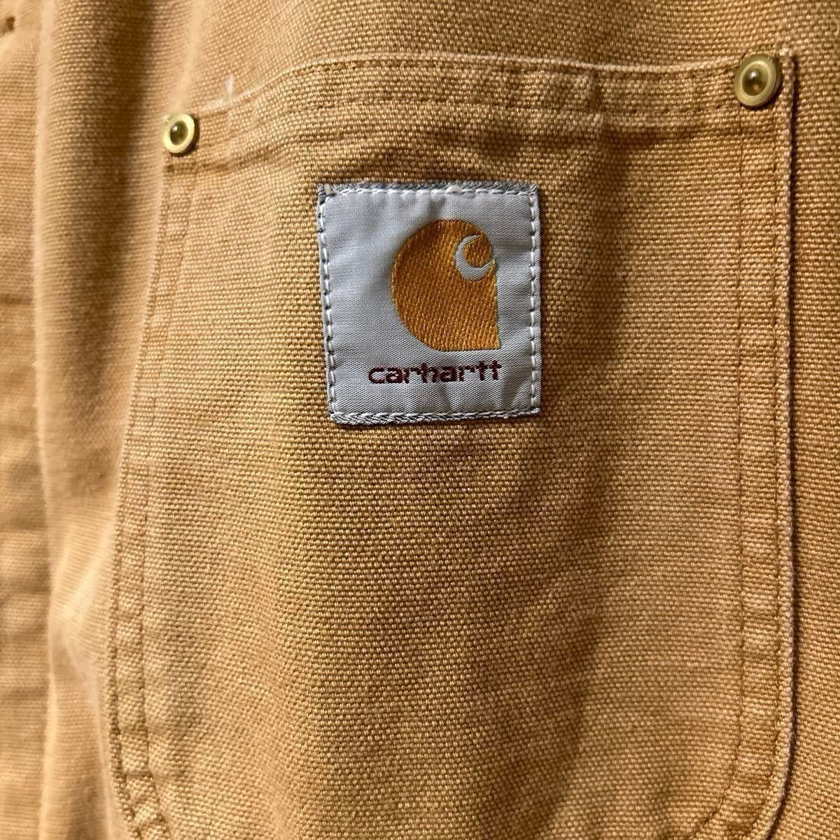 超希少 USA製 80s Carhartt カーハート チョアコート カバーオール 42