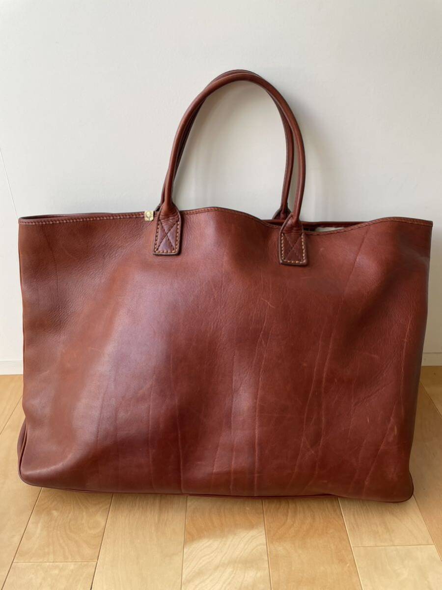 Yahoo!オークション - visvim HOMER TOTE VEGGIE XL BROWN BRIGADIER F