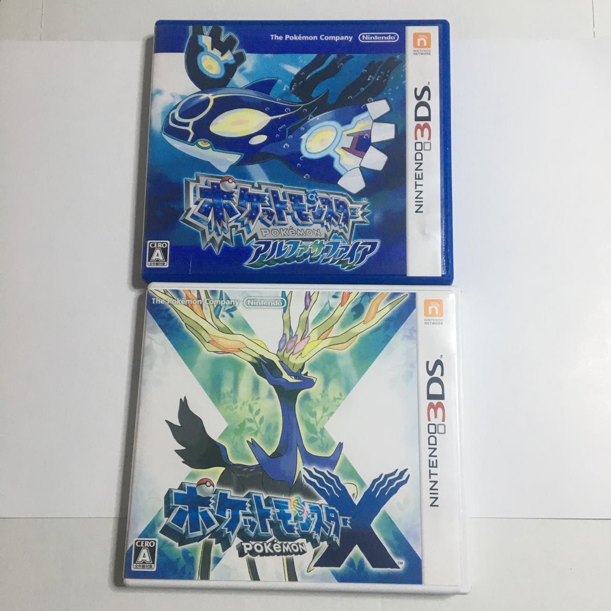 ポケットモンスター アルファサファイア X 3DS 2本セット｜Yahoo