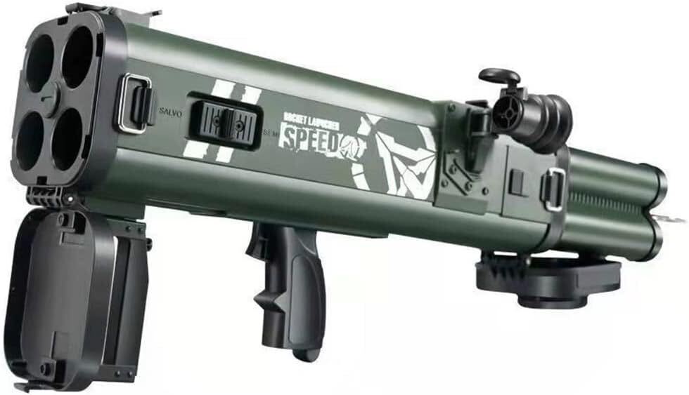M202型 ロケットランチャー 4連式 M202 スポンジランチャー 連続 発射
