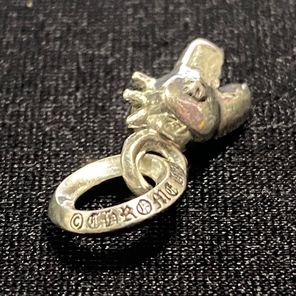 クロムハーツ CHROME HEARTS ディノヘッド チャーム ダイナソー SV925