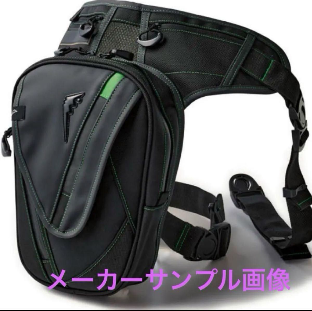 新品 タグ付き プラザ限定 クシタニ カワサキ コラボ レッグバック