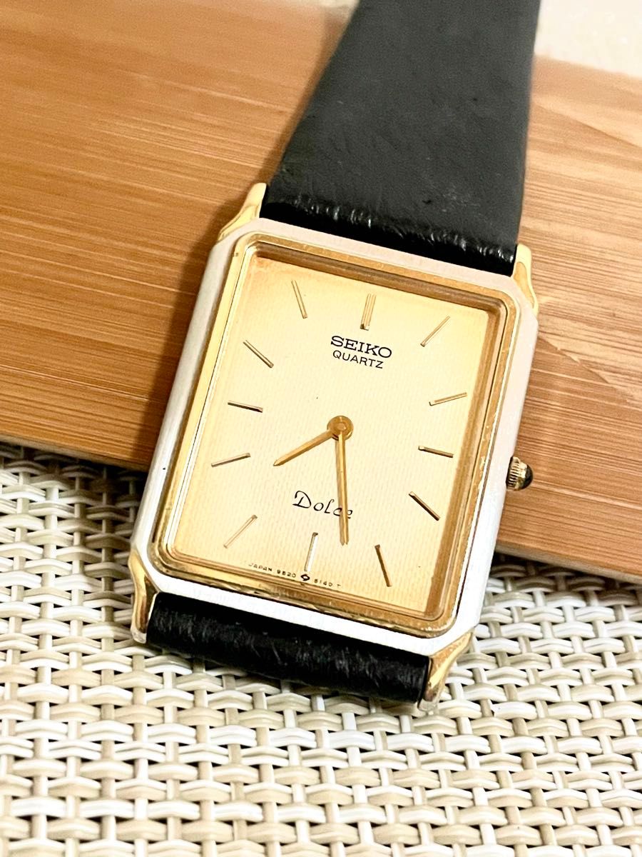 希少 ヴィンテージ/稼働品]SEIKO セイコー Dolce ドルチェ/1985年製