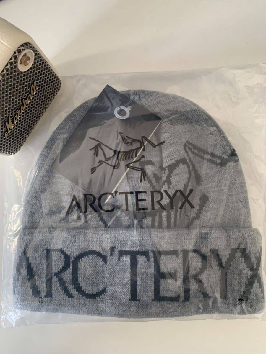 新品未使用】arcteryx アークテリクス ビーニー ニット帽 グレー発送