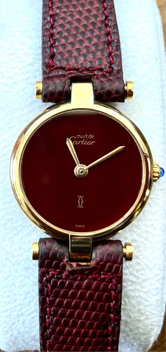 Cartier カルティエ マストヴァンドーム ヴェルメイユ SV925 クオーツ