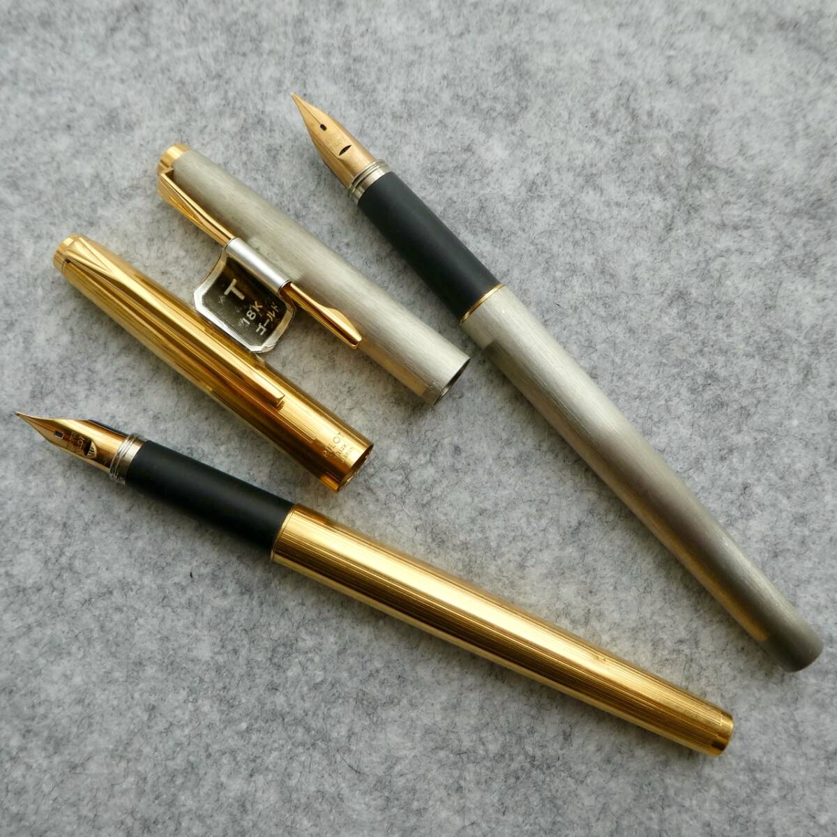 Yahoo!オークション - パイロット R14K・T 万年筆 ペン先18金 1970年代