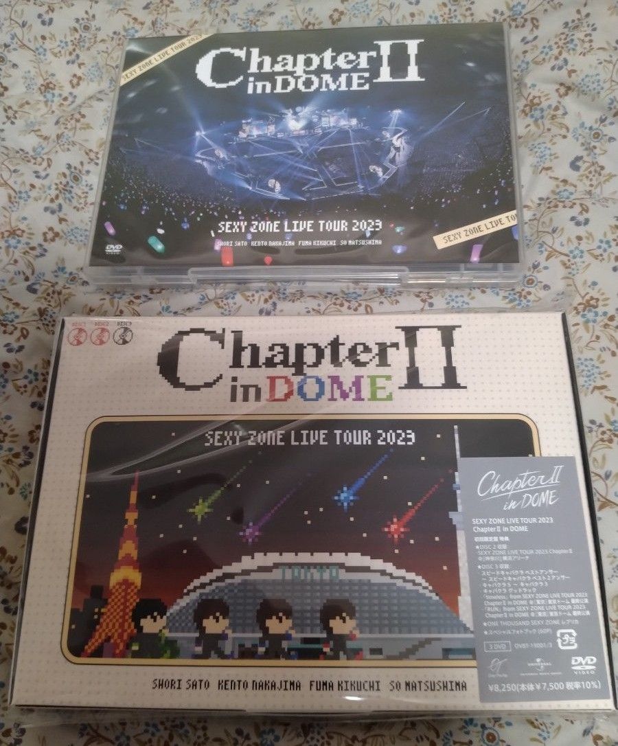 SEXY ZONE LIVE TOUR 2023 ChapterⅡ in DOME DVD セクゾ チャプター2