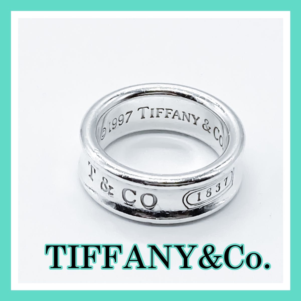 TIFFANY&Co ティファニー ナロー リング シルバー 約8 5号 A249｜Yahoo