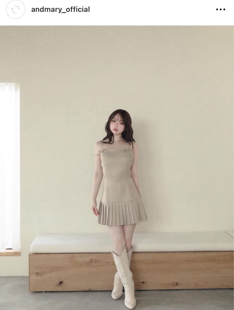 Karen knit set mini dress andmary アンドマリー｜Yahoo!フリマ（旧