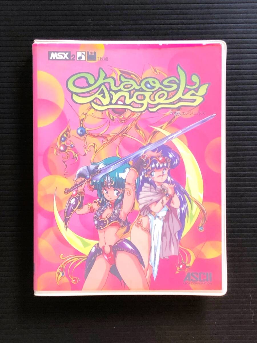 MSX2 カオスエンジェルズ 動作確認済み 箱 説明書 付属品全付き｜Yahoo