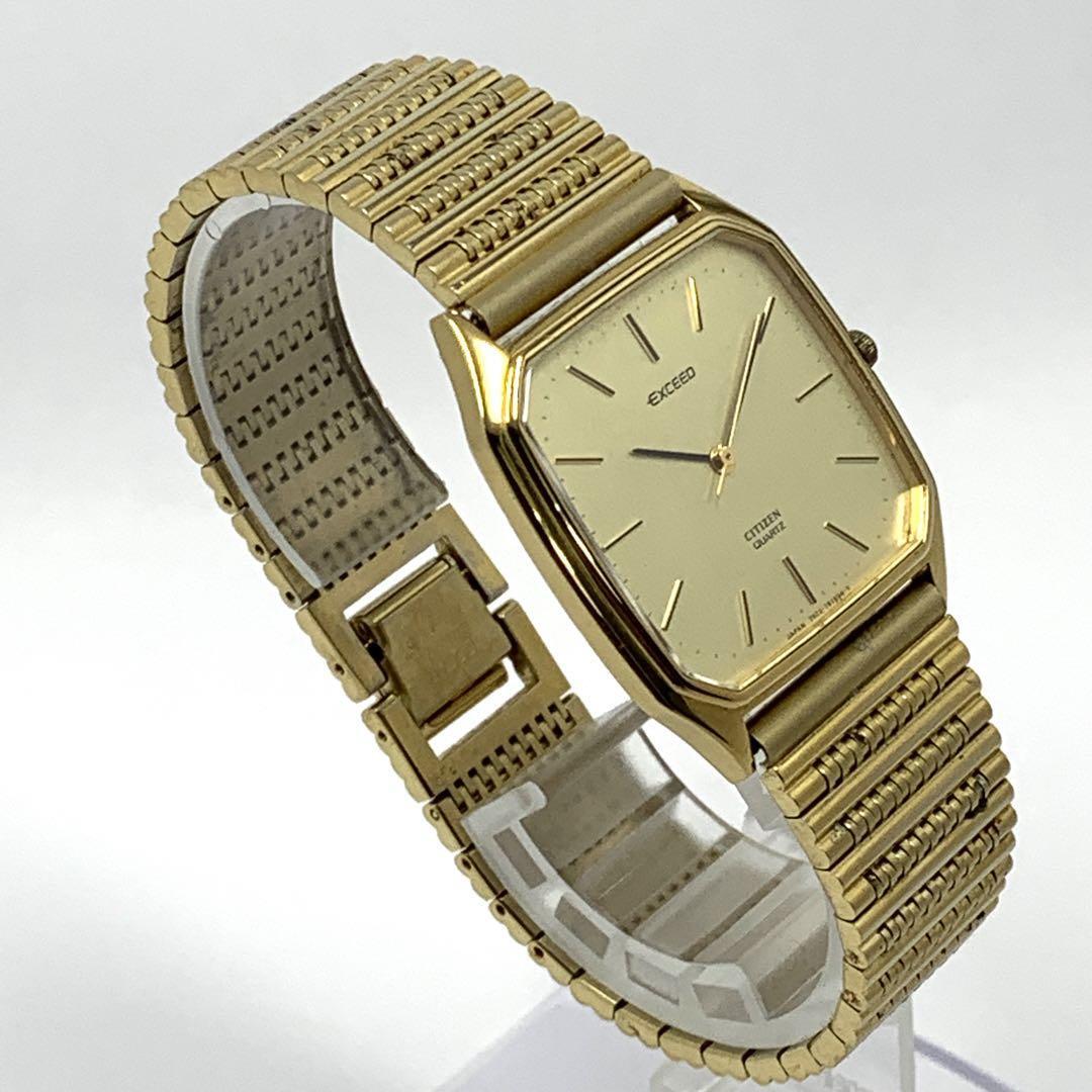 172 CITIZEN EXCEED シチズン エクシード メンズ 腕時計 ゴール ド新品