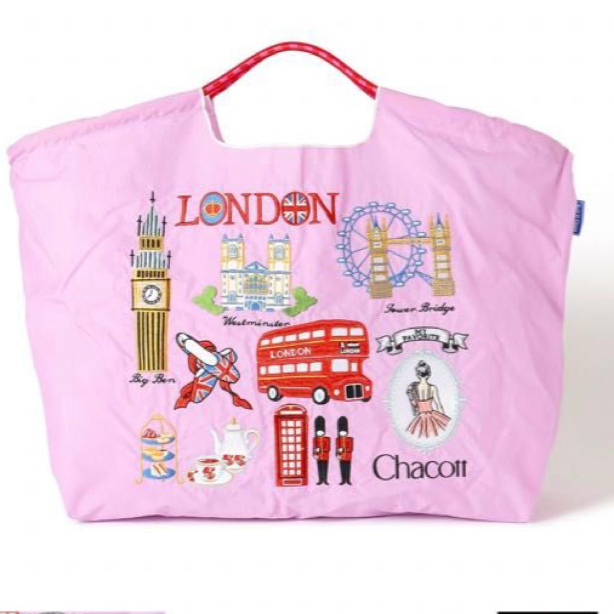 Chacott Ball&Chain コラボ LONDONトートバッグ ボールアンドチェーン